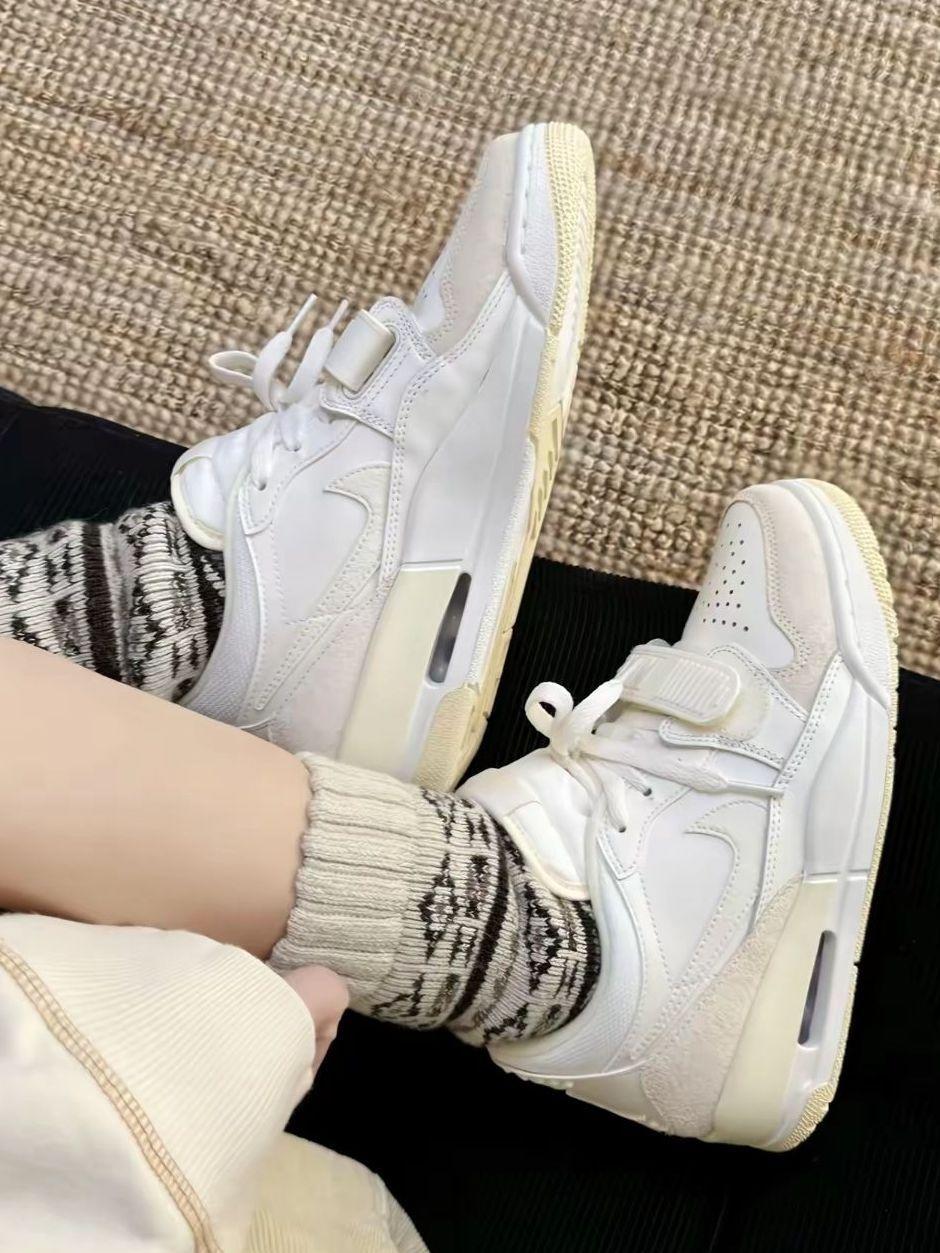 春日刚需!Air Jordan Legacy 312 奶白款闭眼入